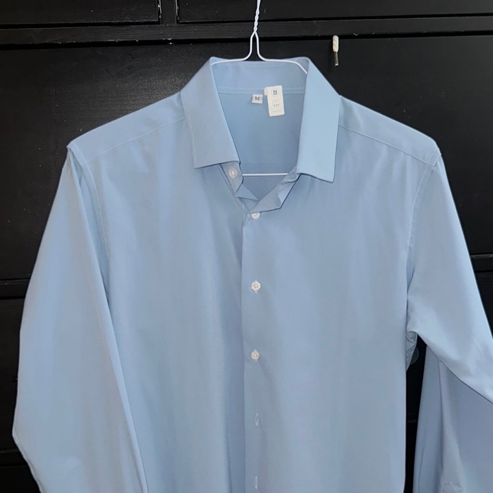 Men's Blue Dress Shirt